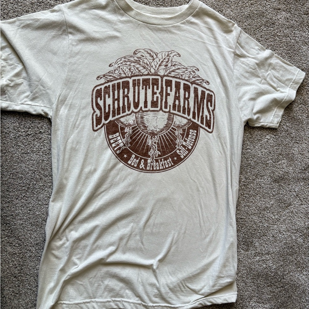 The office men’s M Schrute Farms  T-Shirt